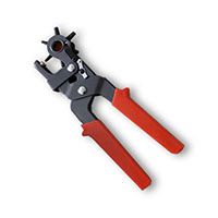 A wardrobe stylist can't do without: a hole puncher