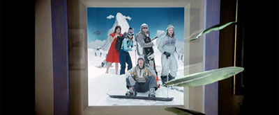 Diet Coke Frames. Still from commercial. Role: Styling Assistance.